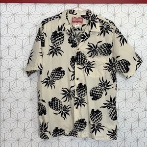 Vintage Hawaiian print top